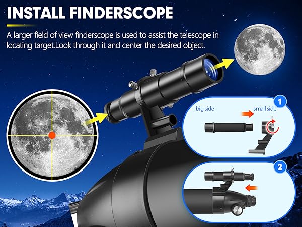 Install Finderscope