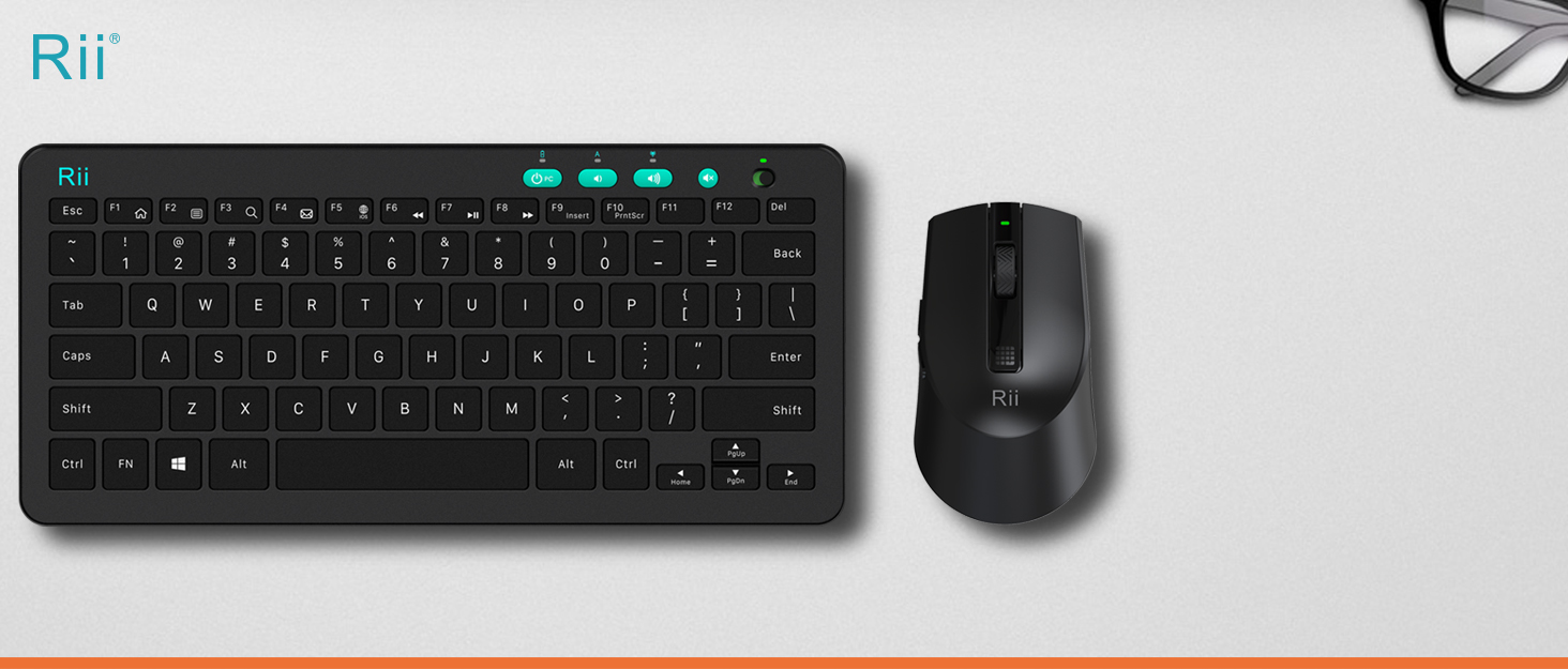 Rii wireless keyboard and mouse combo keyboard mouse set keyboard mouse for office