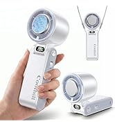 Coolhill Pro Handheld Portable fan with Turbo Cooling - Hand Held Fan Pro Rechargeable, 1-199 Spe...