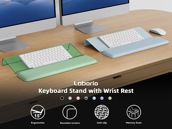 green keybaord stand