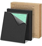 EVALIT Genuine ET066 Air Purifier Replacement Filter for ET066 Air Purifier, Washable HEPA 3-Stag...