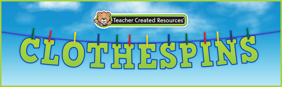 clothespins by teacher created resources