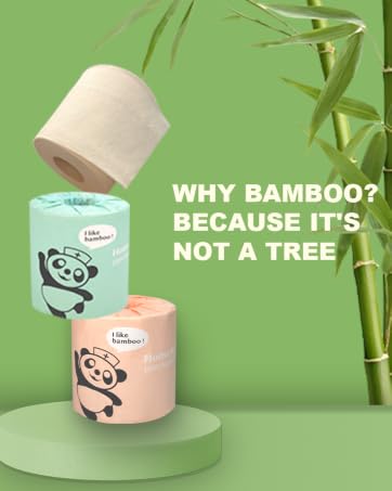 bamboo toilet paper unbleached pfa free