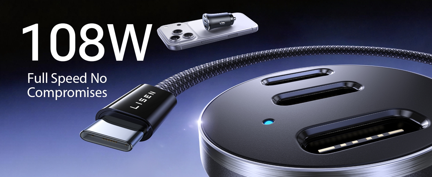 car charger usb c fast charge