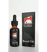 G.B.S Beard Oil - 1 oz Glass Bottle + Dropper. Works Great Moisturizes Soften Beard Skin Conditio...