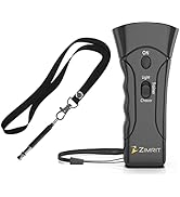ZIMRIT Anti Barking Device & Dog Whistle - Ultrasonic Dog Stopper Bark Control Device - Multi Fun...