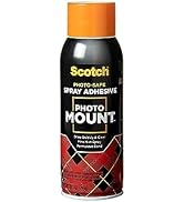 Scotch Photo Mount Adhesive, 10.3oz, Safe for Color Photos, Illustrations and Pictures (6094)