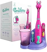 Brusheez Kids’ Electric Toothbrush Set - Safe & Effective for Ages 3+ - Parent Tested & Approved ...