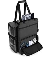 Trunab PC Tower Carrying Strap with Handle, Desktop Carrying Case with Pockets for Keyboard, Cabl...