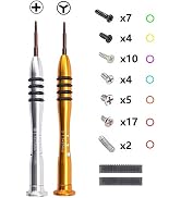eXtremeRate Cross Screwdriver Tri-Wing Screwdrivers Kit, Assemble Disassemble Tools Set with Spri...