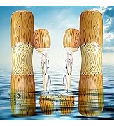 H-Style 4Pcs Inflatable Pool Battle Log Rafts Games for Adults, Outdoor Fighting Float Row Toys f...