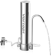 Vortopt Countertop Water Filter, with Kitchen Sink Accessories | 5-Stage Water Filters for Sinks ...