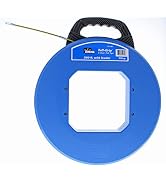 IDEAL Electrical 31-064 S-Class Fiberglass Fish Tape 3/16 in. x 200 ft., Non-Conductive Fishing T...
