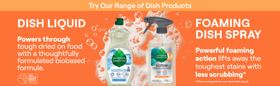 Try our range of dish products