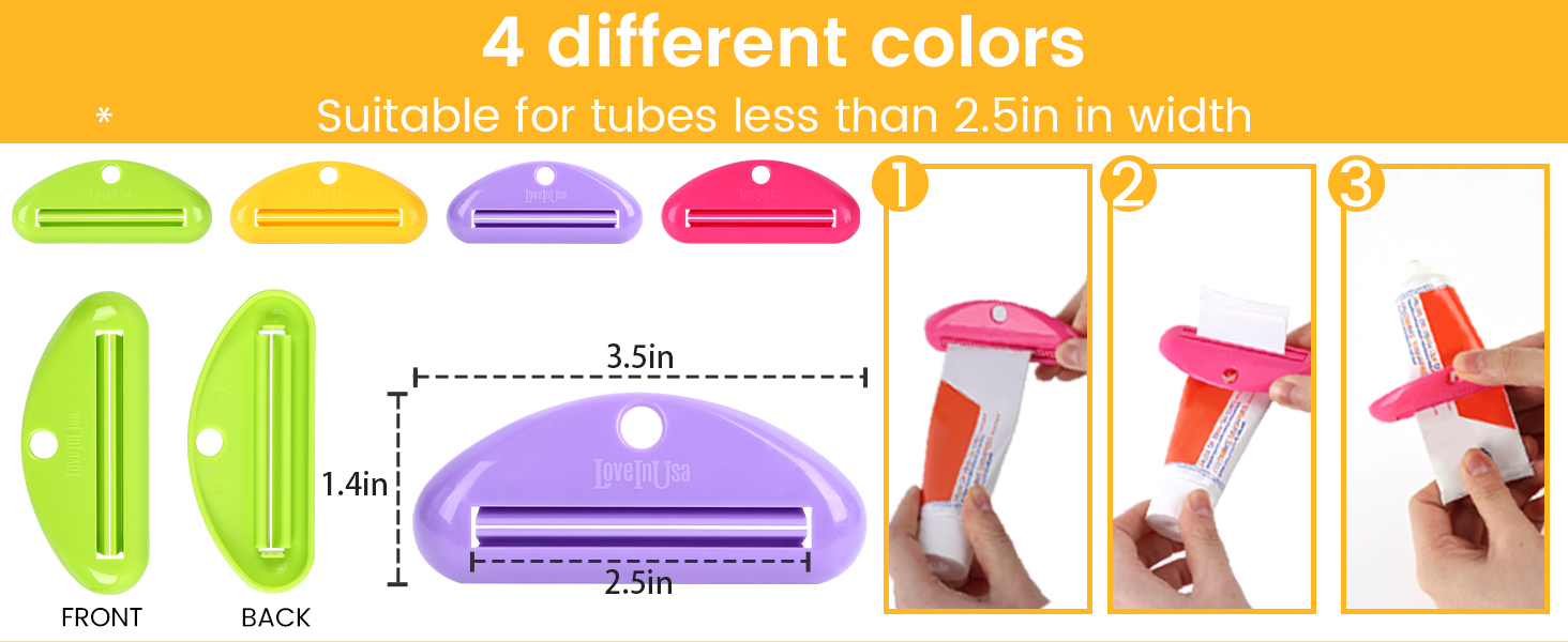 Toothpaste Squeezer Dispensers