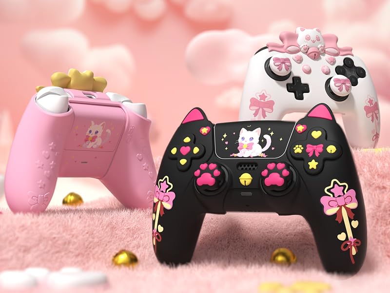 PlayVital Cute Demon Silicone Case Cover for Xbox Elite Wireless Controller Series 2
