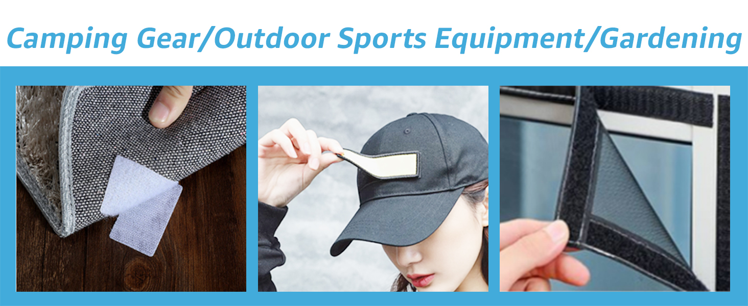 adhesive velcro hook and loop heavy duty strap tape