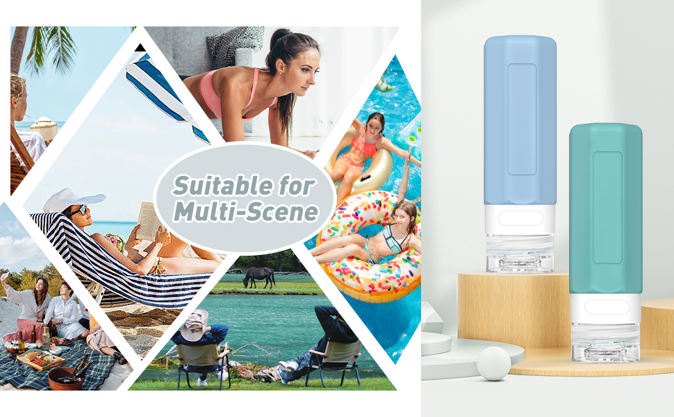 shampoo travel container,leak proof travel bottles,travel size toiletries containers,tsa approved