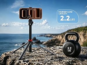 tripod camera photography light stand phone mount adjustable portable