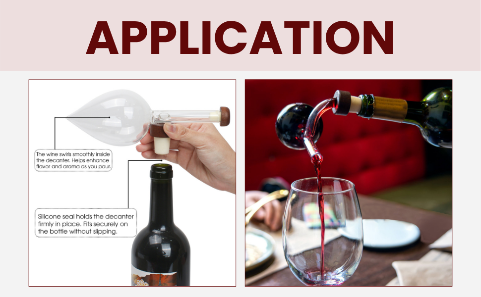 Wine Aerator Decanter Bulb