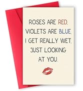 gerdiny Valentines Gifts for Him, Funny Valentines Day Card for Husband, Naughty Valentine's Day ...