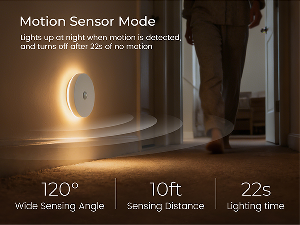 battery night light motion sensor, battery operated night light motion sensor