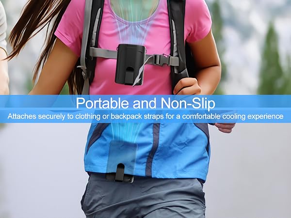 portable waist fan