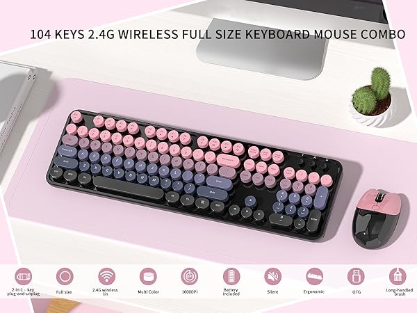 Wireless Keyboard and Mouse