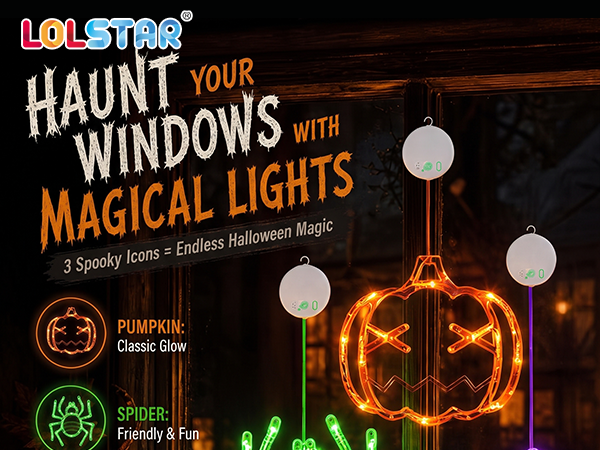 Halloween Window Lights
