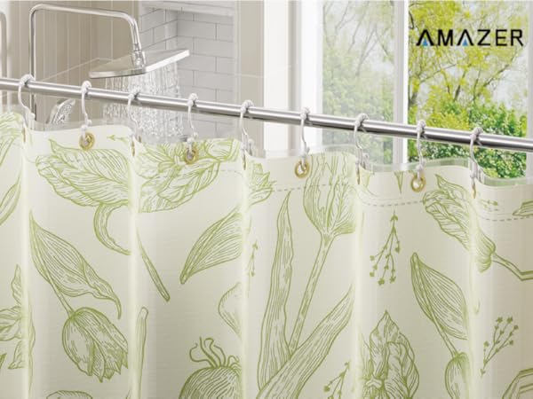 White Shower Curtain Hooks