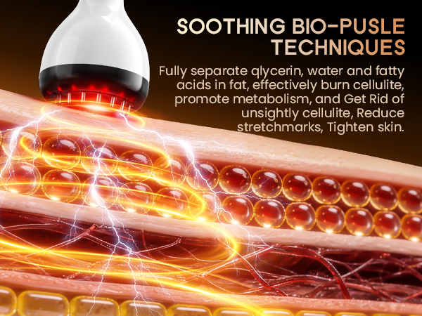 Lymphatic Drainage Massager and Anti Cellulite Massage Tool