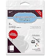 Scrapbook Adhesives by 3L Creative White 3D Foam Sheets Thin