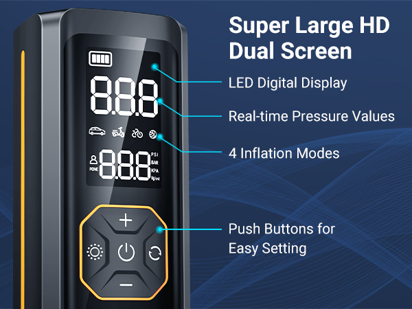 Tire Inflator Portable Air Compressor