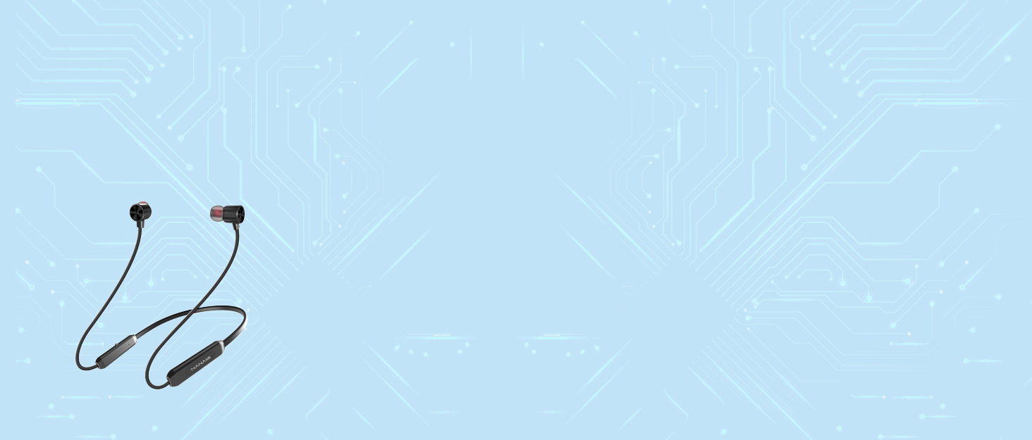 nanami magnetic neckband earphones