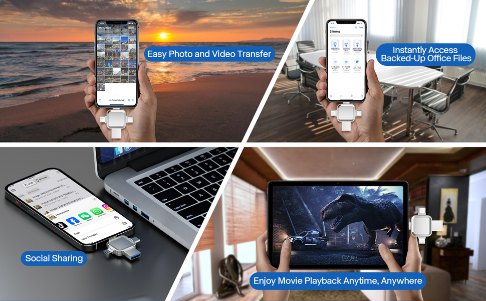 easy photo and video transfer