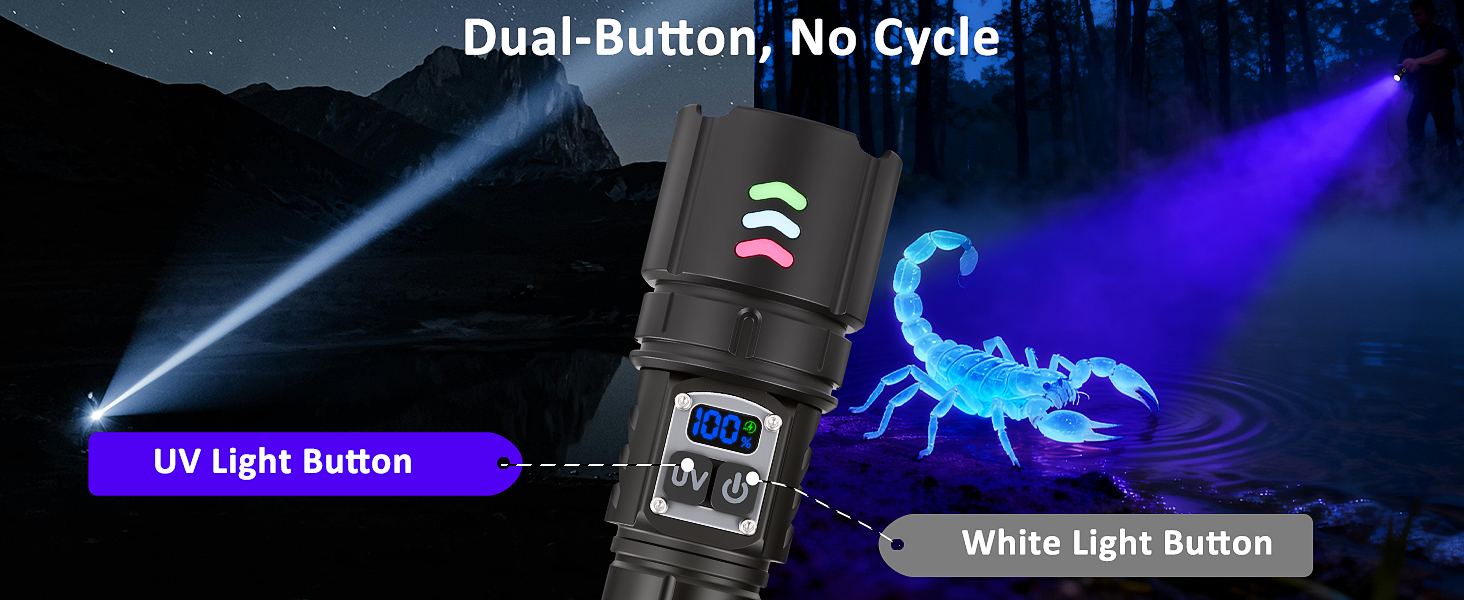 blacklight flashlight