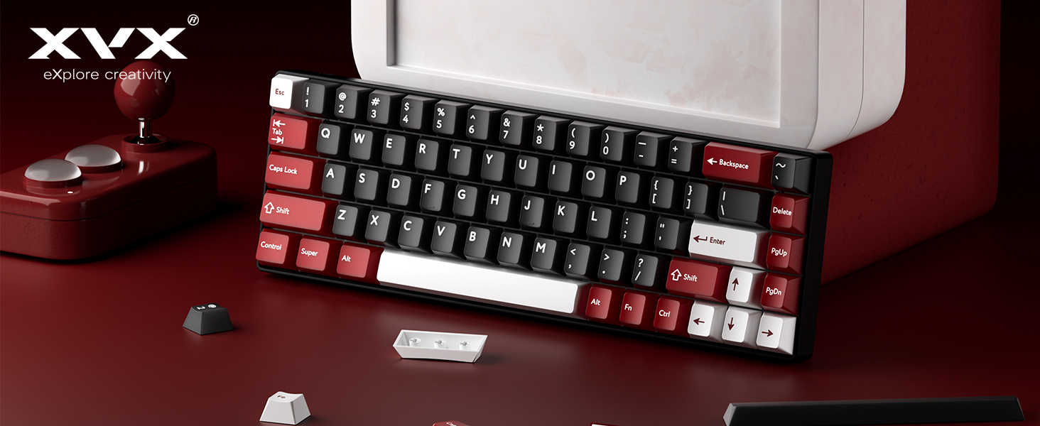 xvx translucent jelly keycaps
