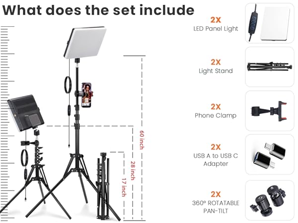 soft box lighting set
