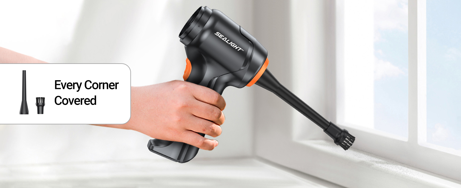 car vacuum sealight mini vacuum wireless handheld car vacuum cleaner high power suction