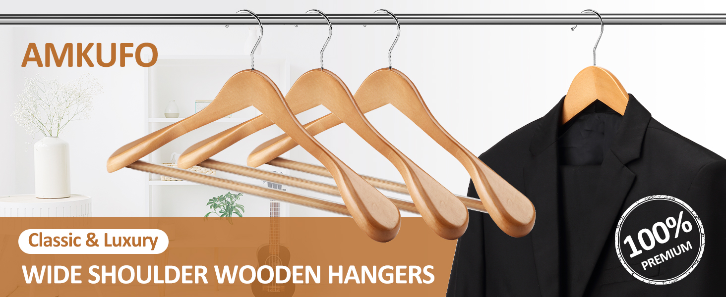 wooden hangers