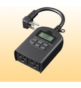 DEWENWILS Outdoor Timer Outlet Waterproof, Outdoor Digital Timer for Lights, Programmable with 2 ...