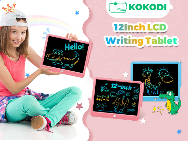 lcd writing tablet for kids toddler drawing pad kokodi lcd writing tablet Kids Travel