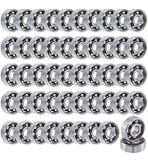 Antrader 100Pcs 608 Steel Ball Bearings 8 x 22 x 7mm Fidget Spinner Bearing | High Precision Rati...