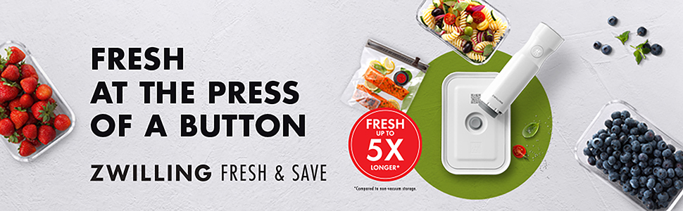 zwilling, Fresh & Save, Vacuum seal