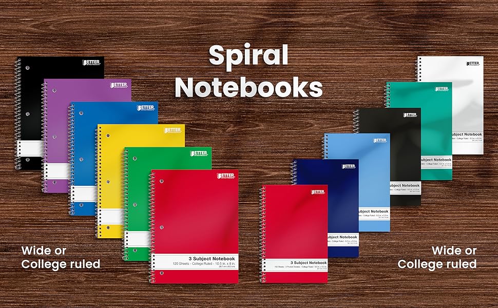 Spiral notebook