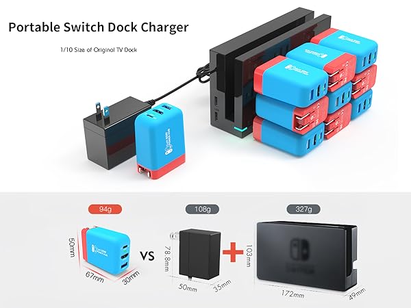 Portable Switch Dock Charger