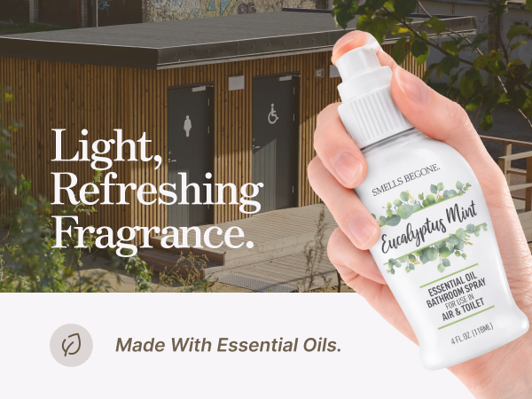 light, refreshing fragrance from essential oils
