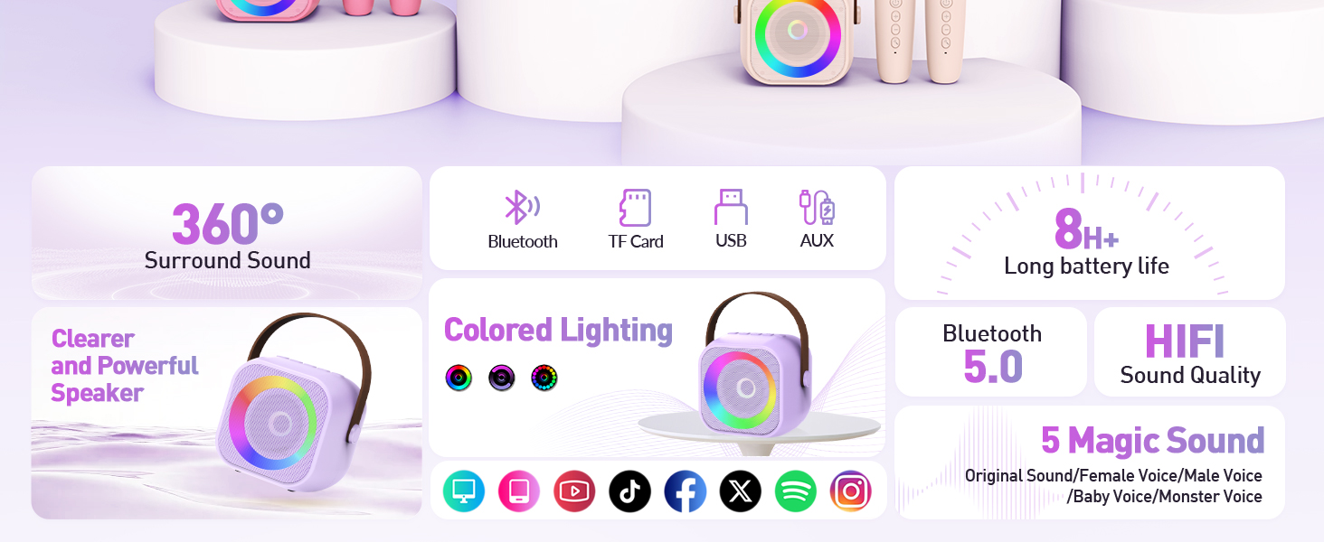 Multifunctional Karaoke Machine