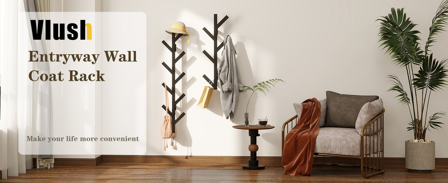 Wall Mounted Cloak Rack
