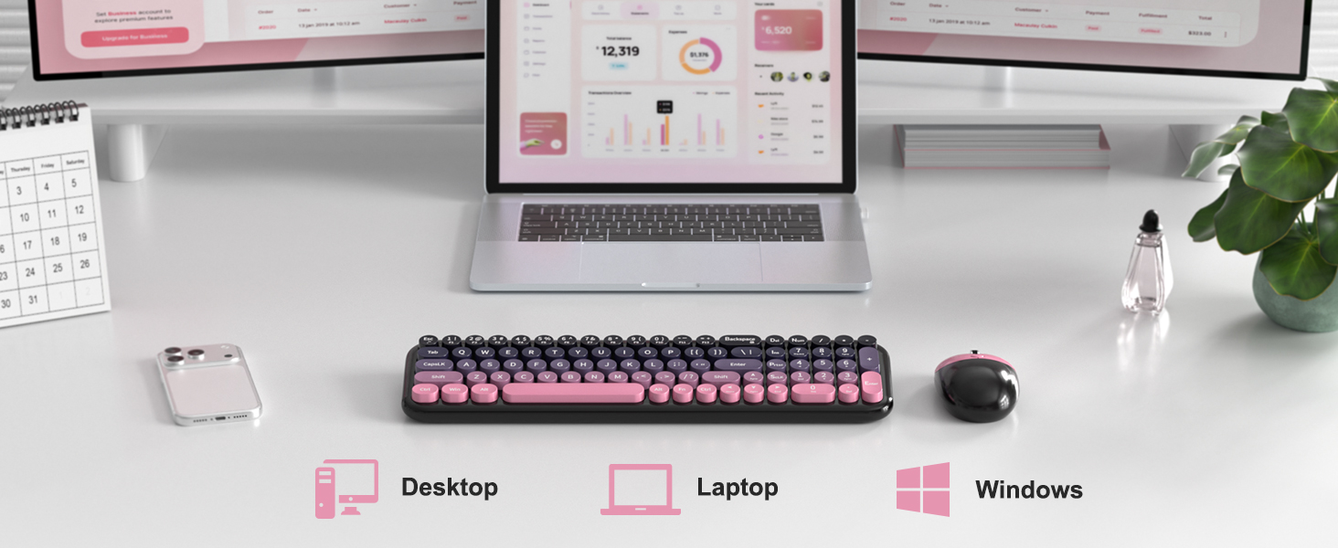 wireless keyboard mouse combo